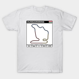 formula one circuit hungaroring - formula one track - formula 1 track T-Shirt Hoodie T-Shirt T-Shirt